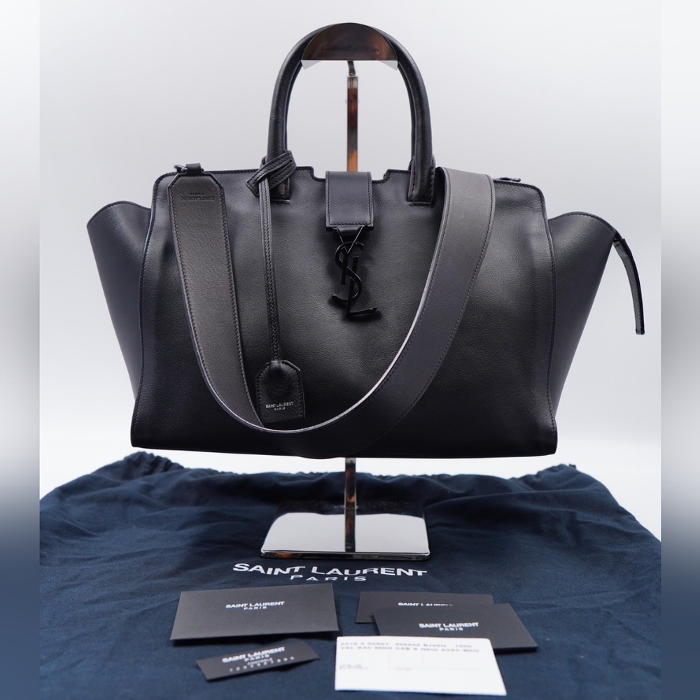 Saint Laurent Black Tote Bag